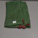 Homaxy 100% Cotton Waffle Weave Kitchen Dish Cloths, Ultra Soft Absorbent Quick Drying Dish Towels, 12 x 12 Inches, 6-Pack, Grass Green