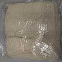 Women's Swimsuits Cover Ups Set for Crochet Bathing Suit Hollow Out 2 Piece Bikini Coverup Beach Swimwear (Beige, M)