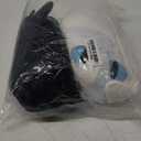 Black Dragon Plush, 8-Inch Soft Stuffed Animal Toy, Round Kawaii Plushie, Fantasy Creature Gift for Kids & Fans (White Black)