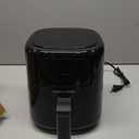 CHEFMAN 2 Qt Mini Air Fryer Digital Space-Saving Compact Air Fryer with Nonstick and Dishwasher Safe Basket, Quick & Easy Meals in Minutes, Features Digital Timer and Shake Reminder Black, 2 Quart
