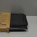 Rest-Eazzzy Cat House for Outdoor Cats, Weatherproof and Insulated Feral Cat House with Mat and Canopy, Easy to Put Together, Selfwarming Cat Shelter for Winter(13 * 13 * 14" Black with Support)