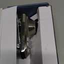 TEEHO TE002 Fingerprint Door Lock - Keyless Entry Electronic Keypad Deadbolt with 2 Backup Keys - Auto Lock - Easy Installation - Smart Locks for Front Door - Satin Nickel