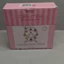 Zoie + Chloe Ferris Wheel Cupcake Stand - Decorative Cupcake Holder for Parties - Spinning Display for Serving Pastry, Treats & Desserts - Easy-to-Clean, Fits 8 Small Cupcakes - 14x4x17, Sky Blue