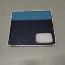 TUCCH Case Wallet for iPhone 17 Pro (6.3") 2025, Stand, RFID Blocking, 4 Card Holder, TPU Shockproof Inner Shell, PU Leather, Magnetic Closure Folio Protective Cover, Blue & Lake Blue