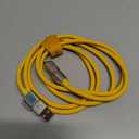 4-in-1 Multi USB C Charging Cable Cord Fast Charge 240W, USB A/C to USB C/L, Chubby Cable C Compatible with iPhone iPad Samsung MacBook Tablets All Devices, Camping & Travel Essentials (1Pack, 5FT)