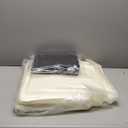 Priprilod Cloth Dark Gray Driver Side Bottom Replacement Seat Cover & Driver Side Foam Cushion Compatible with Dodge Ram 1500 2500 3500 2003 2004 2005