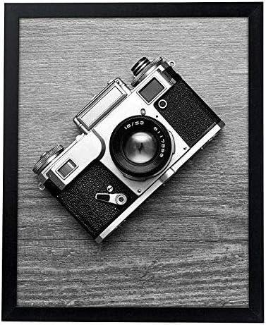 Flag Connections 16x20 Poster Frame - Thick Moldings - Black