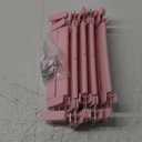 10 Pack Skirt Hangers, PantsHangers with Clips360  Swivel Hooks Space Saving Hangers for Pants, Skirts, Clothes, JeansPink