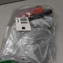 Orzly Accessory Bundle Kit designed for Nintendo switch Accessories Geeks and Oled console users Case and Screen protector, Joycon grips and Wheels for enhanced games play and more - Jet black