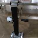 8000LBS Pipe Mount Tongue Jack, 15" Lift, Heavy Duty Swivel Jack with Drop Leg, Weld On Jack for RV, Boat, and Utility Trailers