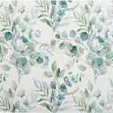 Kawani Watercolor Sage Leaves Dish Drying Mats for Kitchen Counter 16x18 Inch,Spring Mat,Sage Herbs Dishes Pad Drainer Rack Absorbent Fast Dry Accessories, Sage Green