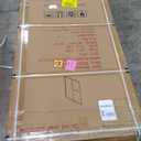 Sliding Bathtub Shower Door, 56-60" W x 57" H Glass Shower Door, Matte Black Aluminum Frame with Stainless Steel Towel Bar