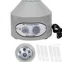 Desktop Electric Lab Laboratory Centrifuge Machine Lab Medical Practice w/Timer and Speed Control - Low Speed,4000 RPM, Capacity 20 ML x 6-110v by CALU LUKY