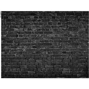 YYNXSY 8X6FT Black Brick Wall Background Photography Props Brick Birthday Party Decoration backdrops Photography Studio Decoration Background Room Decoration bannerYY-1