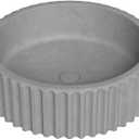 Swiss Madison Lafayette 16" Round Concrete Vessel Sink in Gray