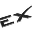 Emblem for Tesla Model Y Juniper 2025 Accessories 2024-2021 and Model 3 Metal Black Badge 2017-2023 Space X Cover