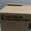 Bounty Paper Towels Quick Size, White, 6 Family Triple Rolls = 20+ Regular Rolls