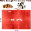 Palksky 468-Cavity Mini Round Silicone Mold/Chocolate Drops Mold/Dog Treats Pan/Semi Sphere Gummy Candy Molds for Ganache Jelly Caramels Cookies Pet Treats Baking Mold (1 Cavity - 0.02 Oz)