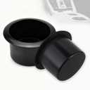Couch Cup Holder, 2 Pack Black Sofa Cup Holder Insert, Universal Plastic Recessed for RV Boats, Cars, Sofas and Golf Carts