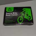 Zacro Bike Seat Cushion - Gel Padded Bike Seat Cover for Men Women Comfort, Extra Soft Exercise Bicycle Seat Compatible with Peloton, Outdoor & Indoor Bike Saddles (Black)