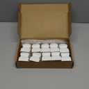 Lothee 10 Pcs Vinyl Post Cap Gothic Post Caps Decking Caps PVC Fence Parts for Decks Fence Mailbox (1 1/2" X 1 1/2")