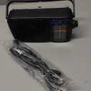 Panasonic Portable AM/FM Radio, Battery Operated Analog Radio, AC Powered, Black (RF-2400-K)