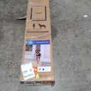 PetSafe Sliding Glass Pet Door - No-Cut DIY Install Doggy Door for Renters - Aluminum Frame - Adjustable Height 75 7/8" to 81" - Ideal for Medium Dogs Up to 40 lb - White