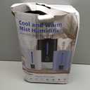 6L Humidifiers for Bedroom Large Room Home, Cool and Warm Humidifiers for Baby and Plants Mist Top Fill Desk Humidifiers Essential Oil Diffuser, Quiet with Adjustable Mist, 360°Nozzle-Blue