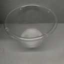 Transparent Wash Basin Multipurpose Washing Bowl for Salon Use Capacity Sturdy Design Convenient for Towel Storage Bathroom Outdoor