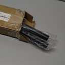 Bonpally Curved Shower Curtain Rod for Bathroom, 40-72 Inches Adjustable Curved Shower Rod, 0.9MM Aluminum Shower Curtain Rod with Rotating Brackets for Extra Shower Space, Need to Drill, Black