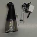 Froomer Water Flosser，Water Dental Forsser for Teeth Clean, 5Modes 4 Jet Tips,Rechargeable Portable Water Flossers for Teeth,300ML Tanks for Travel Friendly (Black)