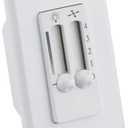 Westinghouse 7787300 Ceilng Fan and Light Wall Control , White