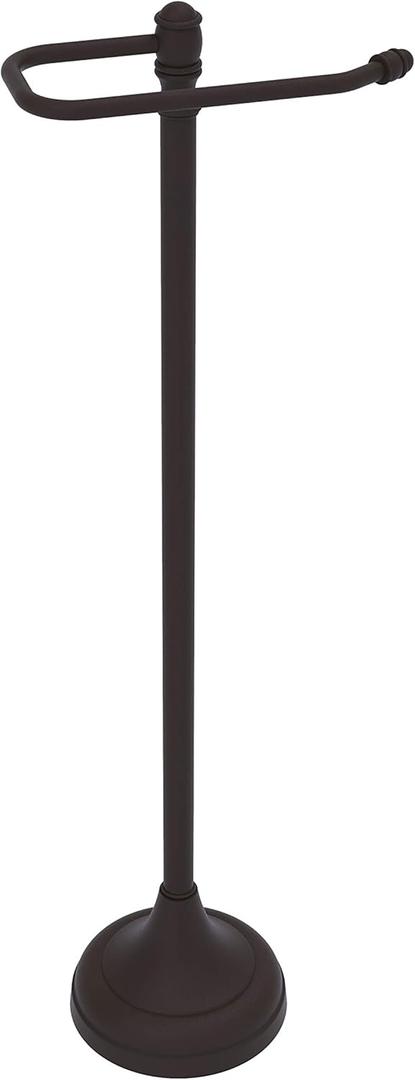 Allied Brass CL-29 Carolina Collection Free Euro Style Paper Holder Toilet Tissue Stand, Oil Rubbed Bronze