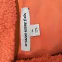 Amazon Essentials Women's Sherpa Long-Sleeve Mock Neck Full-Zip Jacket with Woven Trim Size XXL