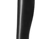 DREAM PAIRS Women's Platform Over The Knee Thigh High Boots Chunky High Heels Square Toe Long Fall Y2K Gogo Boots, Size 9, Black