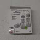 Hands-Free Baby Bottle - Anti-Colic Self Feeding 9 oz Baby Bottle Nursing System with Fast Flow Nipple/Teat 3m+ Infant (2 Bottles - Elephant) (9 Ounce (Pack of 2))