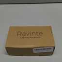 Ravinte Hardware 6 Pack Silver Cabinet Handles, 3 Inch (76mm) Finger Edge Pulls, 2 Inch Hole Center, Finger Pulls for Cabinets