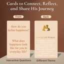 Fathers Day Dad Gifts from Daughter Son - Dad I'd Love to Hear Your Life Story Conversation Cards for Birthday, Hear Dad's Story, 104 Engaging Questions - Sentimental Gifts for Father