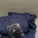 slashome 10'x12' Gazebo Curtains Outdoor Waterproof, Navy Blue Universal Replacement Curtain 4-Panels, Sidewalls with Zipper for Garden, Patio, Yard (Only Curtains)