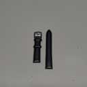 Leather Watch Bands Quick Release, Elegant Top Grain Leather Watch Straps for Men & Women, Choice of Color & Width - 18mm, 19mm, 20mm, 21mm or 22mm Wristbands Bracelet for Watch & Smartwatch (Dark Green (Black Buckle))