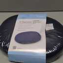 DMI Seat Cushion Donut Pillow and Chair Pillow for Tailbone Pain Relief, Hemorrhoids, Prostate, Pregnancy, Post Natal, Pressure Relief and Surgery, 16 x 13 x 3, Navy