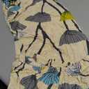 Stretch Couch Covers for 3 Separate Cushion Couch Sofa,Floral Printed Couch Sofa Cover,Washable Sofa Slipcover,Pet Friendly Furniture Protector with Elastic Bottom,Universal Fit for Home(Sofa,Cover) (Orange Color+leaves)