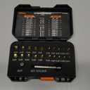 AV Steel 22 Pieces Damaged Screw Extractor Set, Easy Out Screw Extractor Kit with Magnetic Extension Bit Holder & Socket Adapter, Screw Remover and Extractor Set for Removing Stripped Broken Bolt