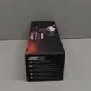 Victoper Rechargeable Headlamp, 8 LED High Lumen Bright Head Lamp with Red Light, Lightweight USB Head Light, 8 Mode Waterproof Head Flashlight for Outdoor Running Hunting Camping Gear, Black (1 Pack)