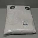 NICETOWN Natural 100% Blackout Linen Curtains 84 inch Long Burg for Living Room, 2 Panels, 52" Wide, Farmhouse Thick Completely Blackout Window Treatment Thermal Insulated Warm Drapes for Winter