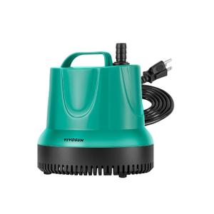 VIVOSUN 660GPH 40W Submersible Pump for Fish Tank, Pond, Aquarium, Hydroponic Systems with 5ft Power Cord