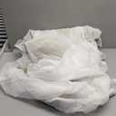 Hiasan Blackout Curtains with Sheer Overlay, Grommet Thermal Insulated Mix & Match Double Layer Window Curtains for Bedroom, Living Room, 2 Drape Panels Sewn with Tiebacks, Ivory, 52W X 84L