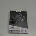 Delupet 2-in-1 Dog Shock & Bark Collar  4500FT Dog Training Collar with Remote, 3 Training Modes & LED Light, IPX8 Waterproof E Collar with Anti-Barking for Small Medium Large Dog (Pink)