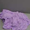 Spandex 6ft Waterproof Table Cover for Party,Wedding, Banquet, and Events(Lavender) (72"x30"(Rectangular))