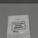 Hicarer 100 Pcs Disposable Adult Bibs with Crumb Catcher for Elderly Eating Plastic Bibs Single Use Dining Clothing Protectors